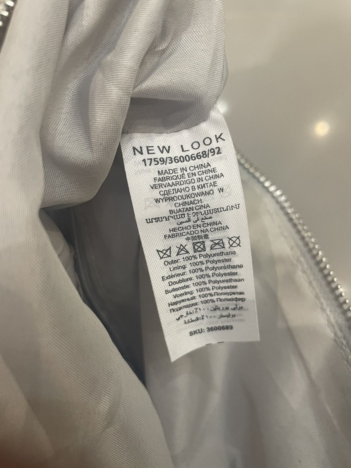 New Look New Look Silver Bag Size ONE SIZE - 4 Thumbnail