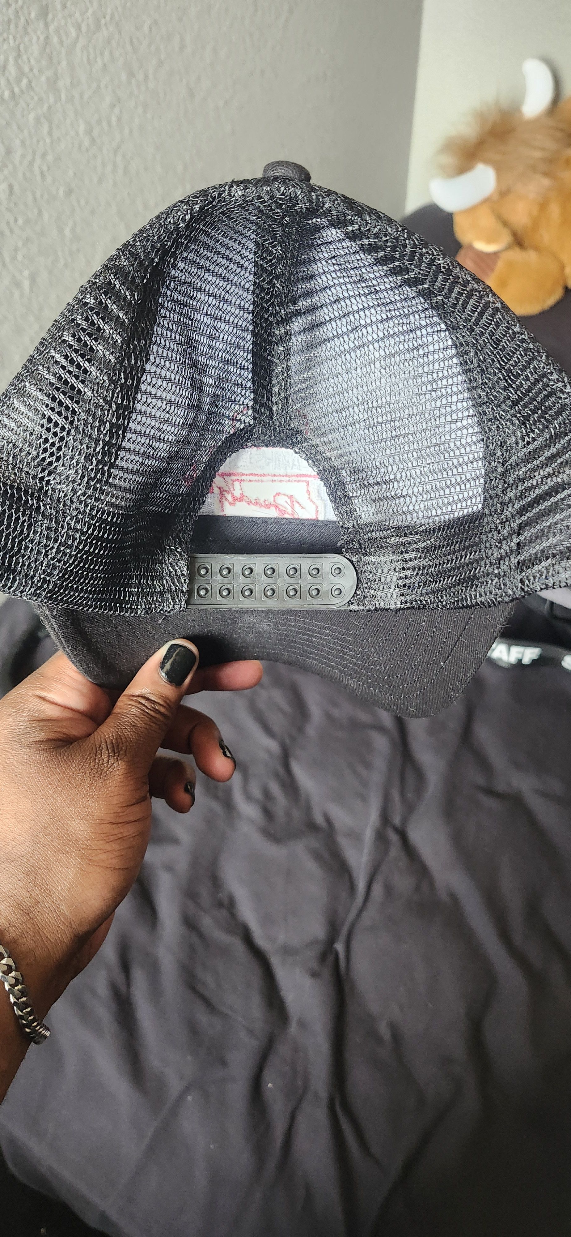 Bones × TeamSESH DEADGIRLS EMBROIDERED TRUCKER HAT Size ONE SIZE - 4 Thumbnail