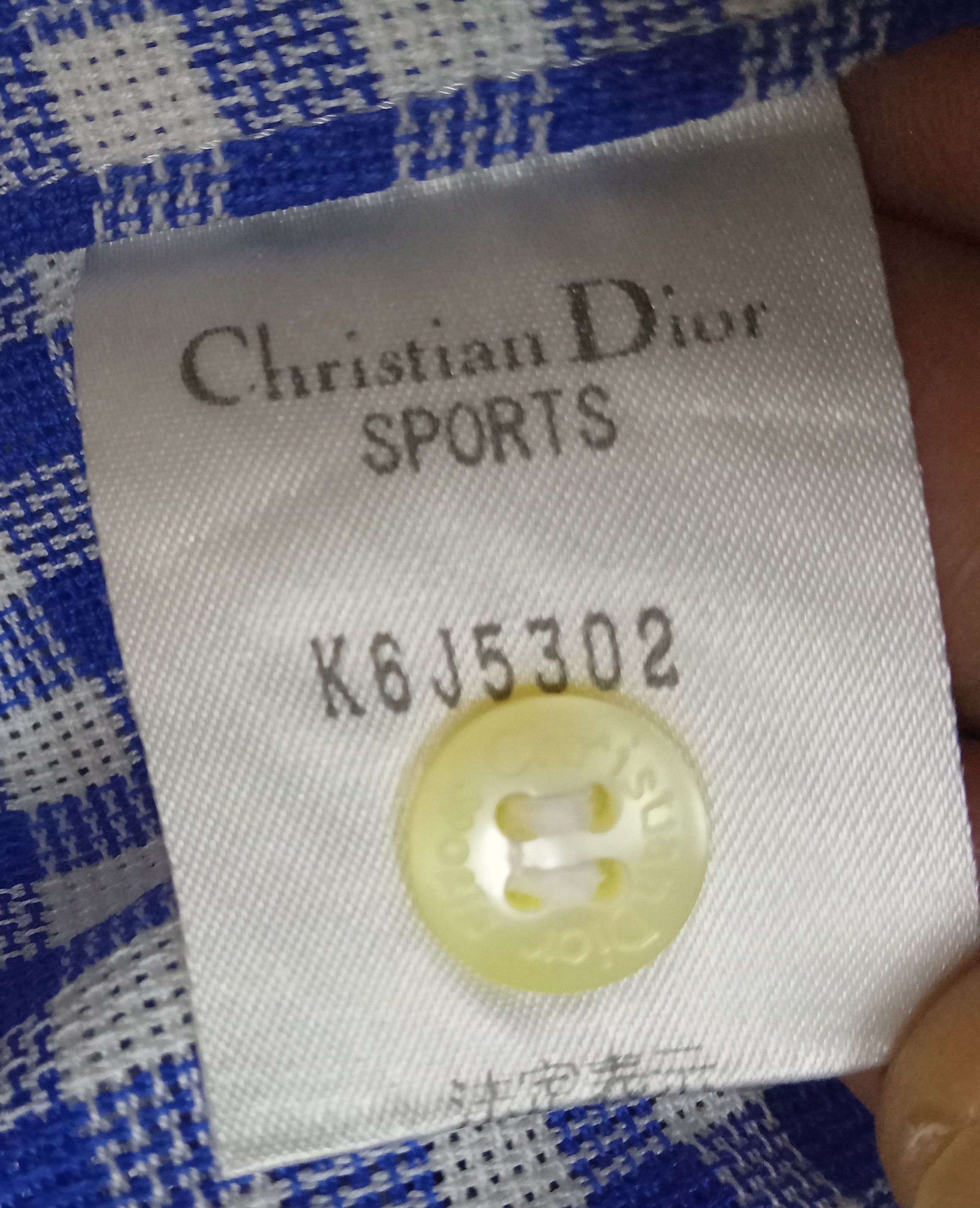 Christian Dior Monsieur Christian Dior Sports Vintage Man Shirt Size US M / EU 48-50 / 2 - 5 Thumbnail