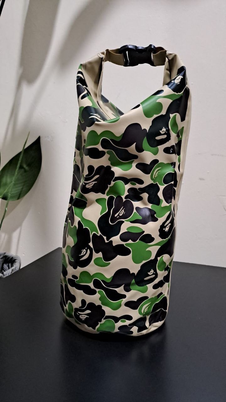 Bape A Bathing Ape Camo Waterproof Camping Bag Size ONE SIZE - 6 Thumbnail