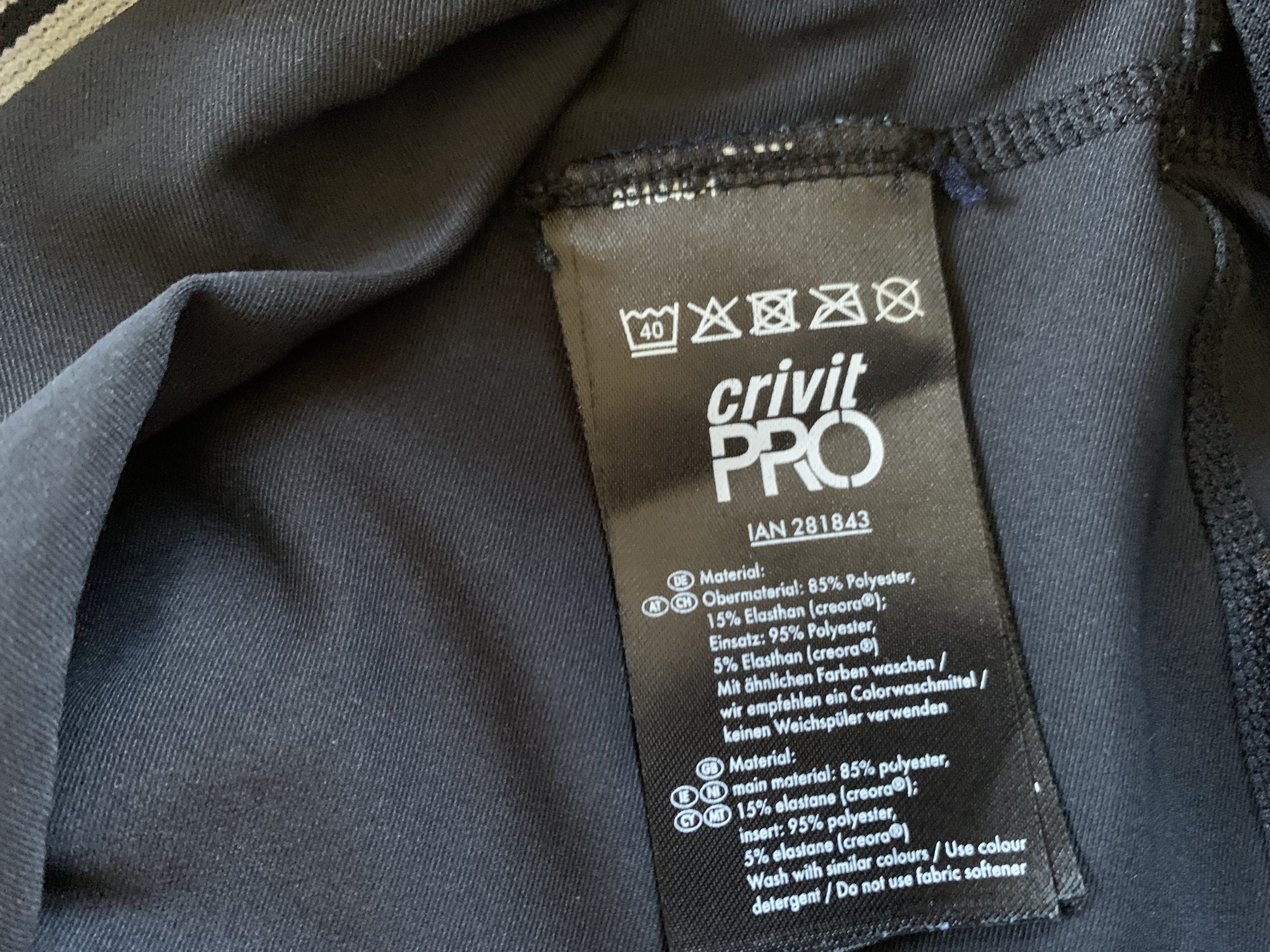 Sports Specialties Crivit Pro Running Compression Leggings Size 32" / US 10 / IT 46 - 8 Thumbnail