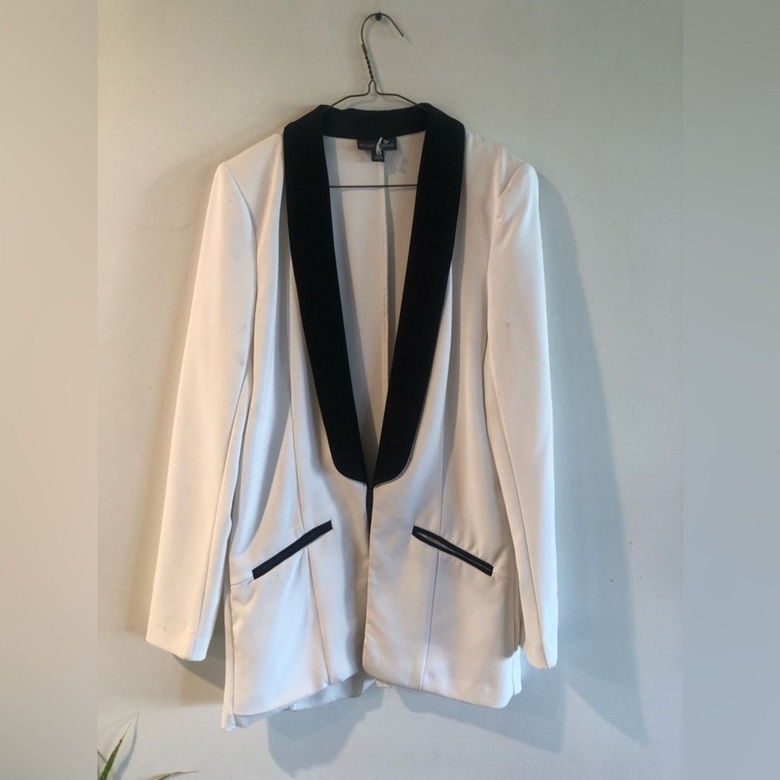 Element Tuxedo blazer black and white vintage bold element Size XS / US 0-2 / IT 36-38 - 3 Thumbnail