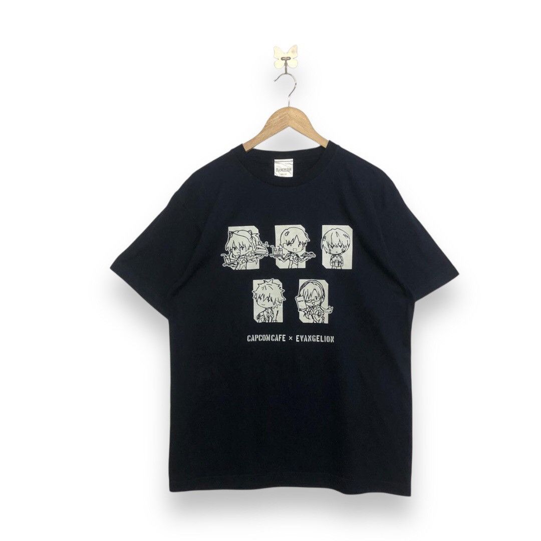 Anime EVANGELION X CAPCOMECAFE ANIME CHIBI TSHIRT Size US L / EU 52-54 / 3 - 1 Thumbnail