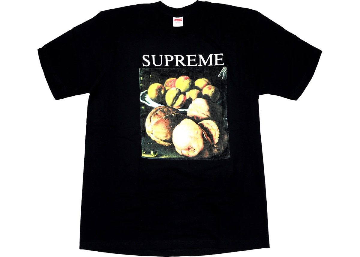 image of Supreme Still Life T-Shirt Fw18 in Black, Men's (Size Medium)