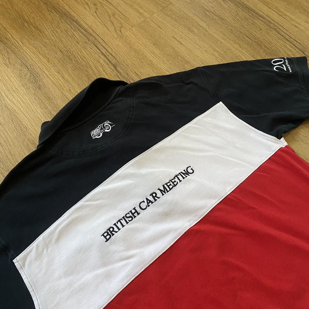 Other Red and black vintage British Car Meeting polo shirt Size US L / EU 52-54 / 3 - 4 Thumbnail