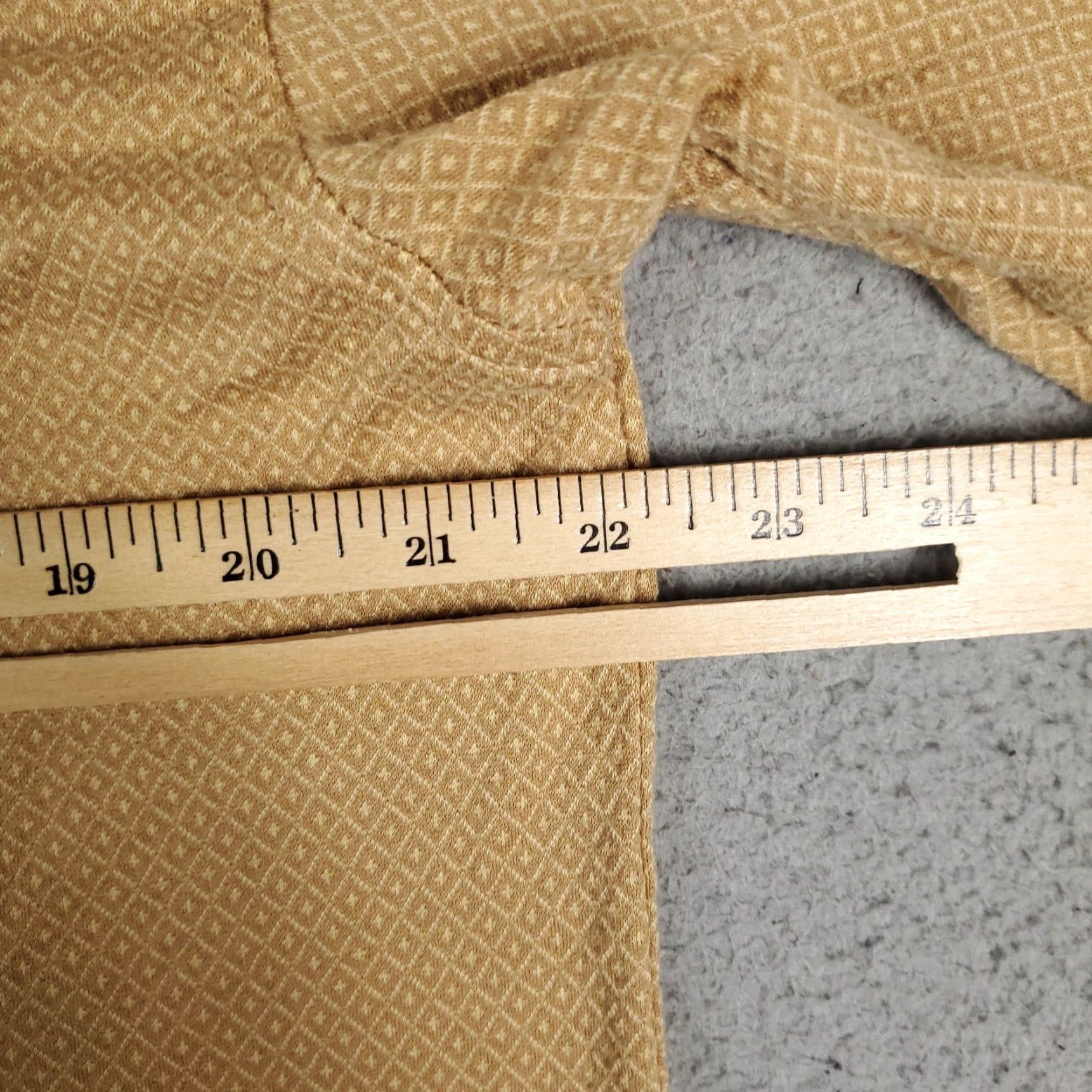 Cremieux VINTAGE Daniel Cremieux Beige Geometric Pocket Casual Mens Polo Shirt M Size US M / EU 48-50 / 2 - 7 Thumbnail