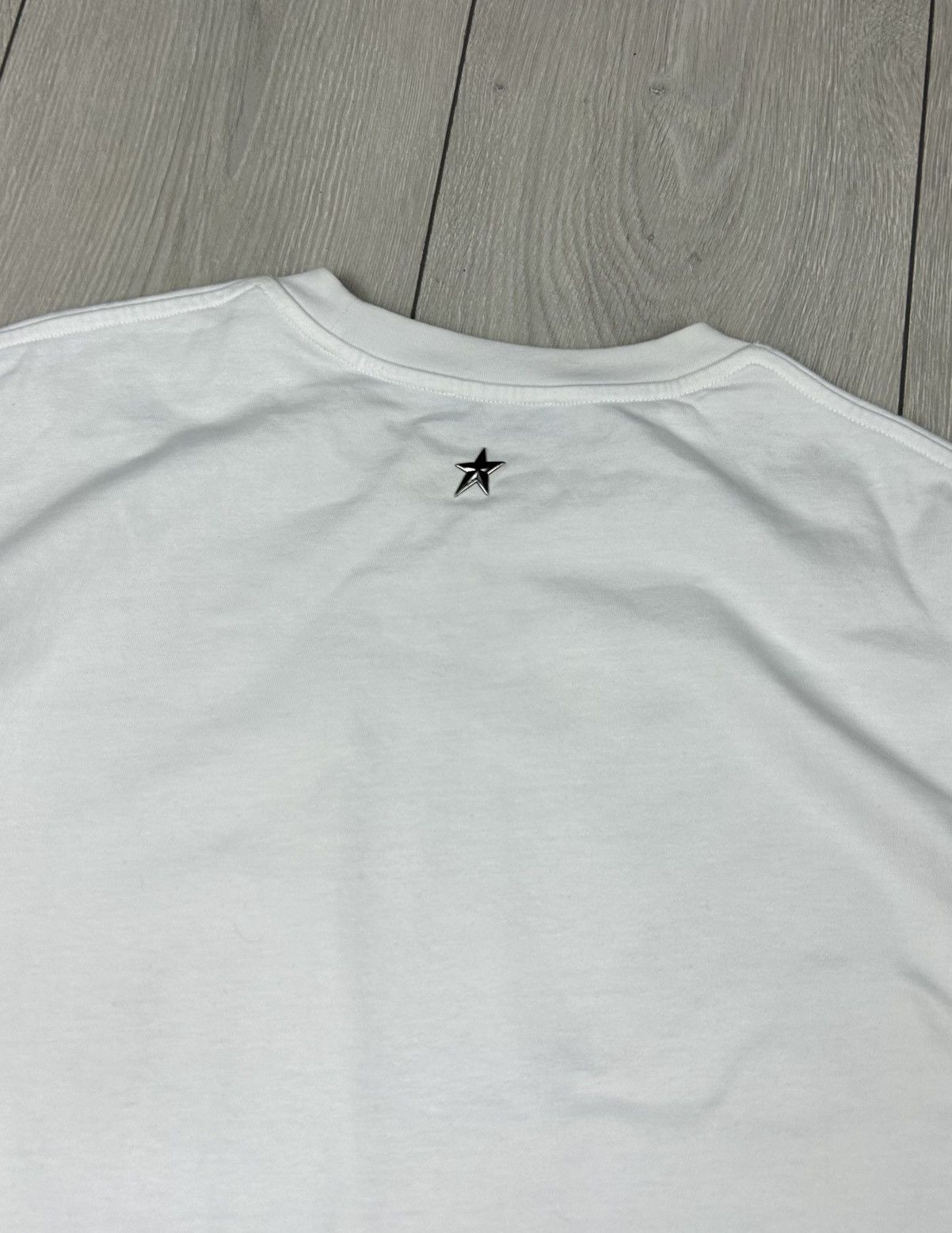 H&M × Mugler Mugler x H&M Men’s White T shirt Size M Size US M / EU 48-50 / 2 - 6 Thumbnail