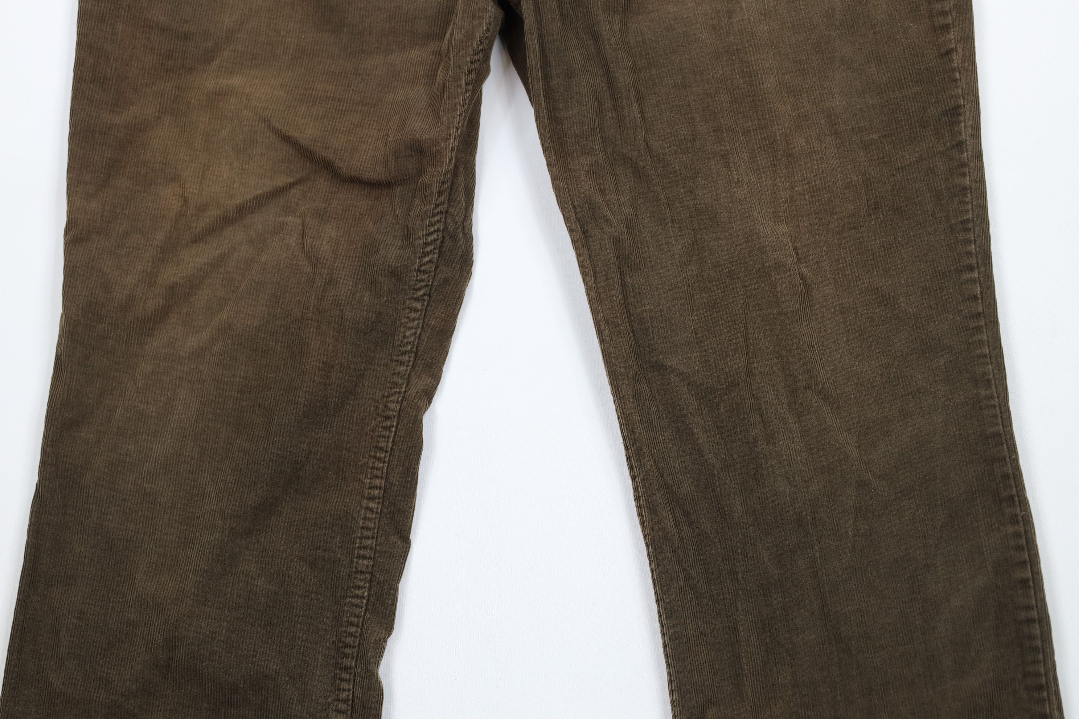 Gap × Vintage Vintage Y2K 2004 Gap Button Fly Wide Leg Corduroy Pants Size US 38 / EU 54 - 3 Thumbnail
