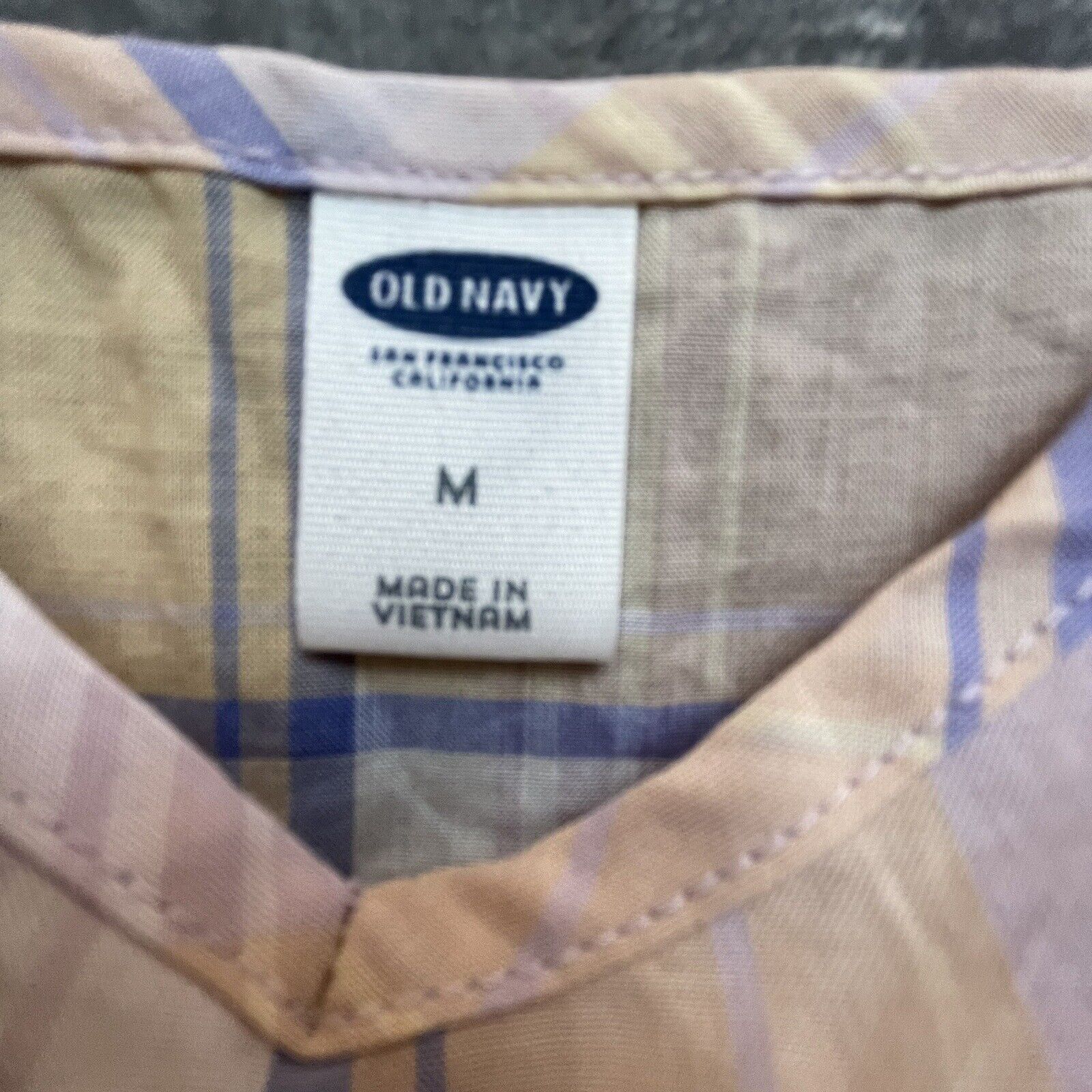 Old Navy Old Navy Crop Tank Top Womens Medium Pastel Ruffle Summery Size M / US 6-8 / IT 42-44 - 3 Thumbnail