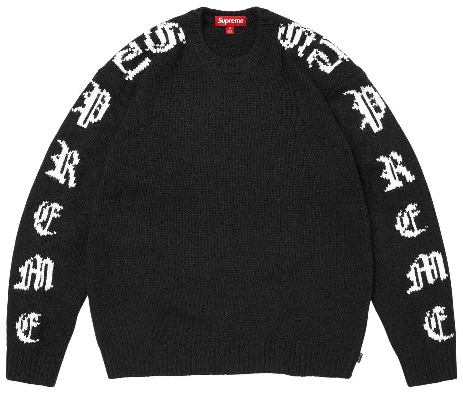 Supreme Supreme Sweater Old English Printed Camo | Grailed