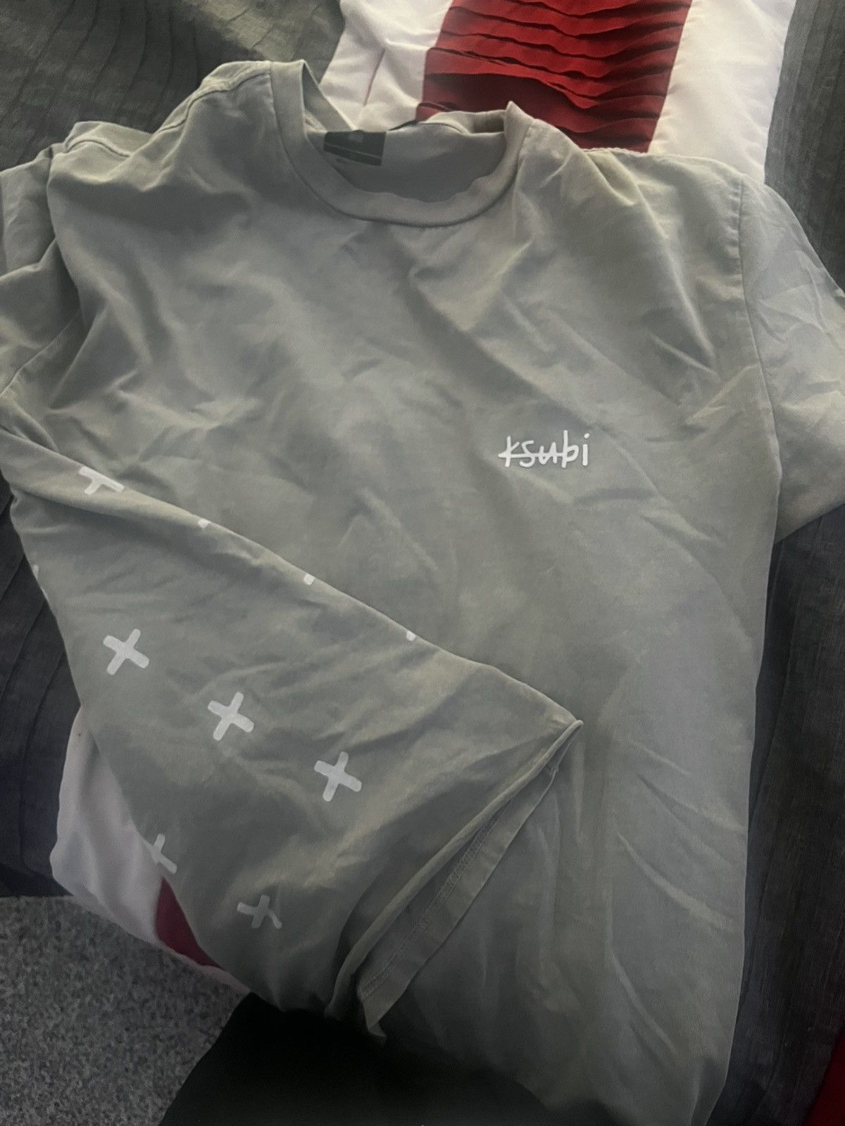 Ksubi Ksubi Grey Tee (Slightly Oversized) Size US M / EU 48-50 / 2 - 10 Thumbnail