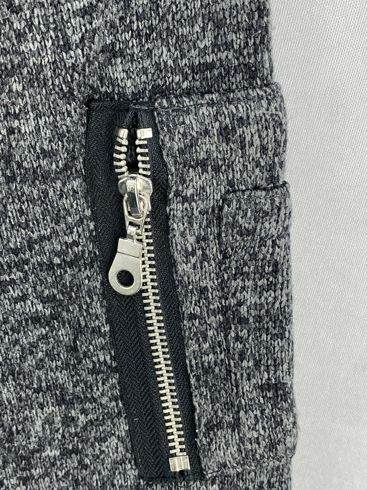 Plus One Clothing Vintage Y2K Plus One Knitwear Bomber Zipper Jacket Size US S / EU 44-46 / 1 - 9 Thumbnail