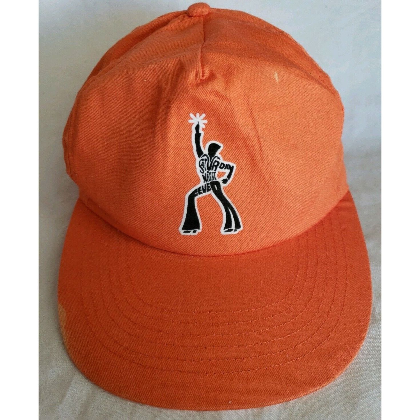 Vintage Vtg Saturday Night Fever Disco Hat Travolta Snapback Brow Fl Size ONE SIZE - 1 Thumbnail