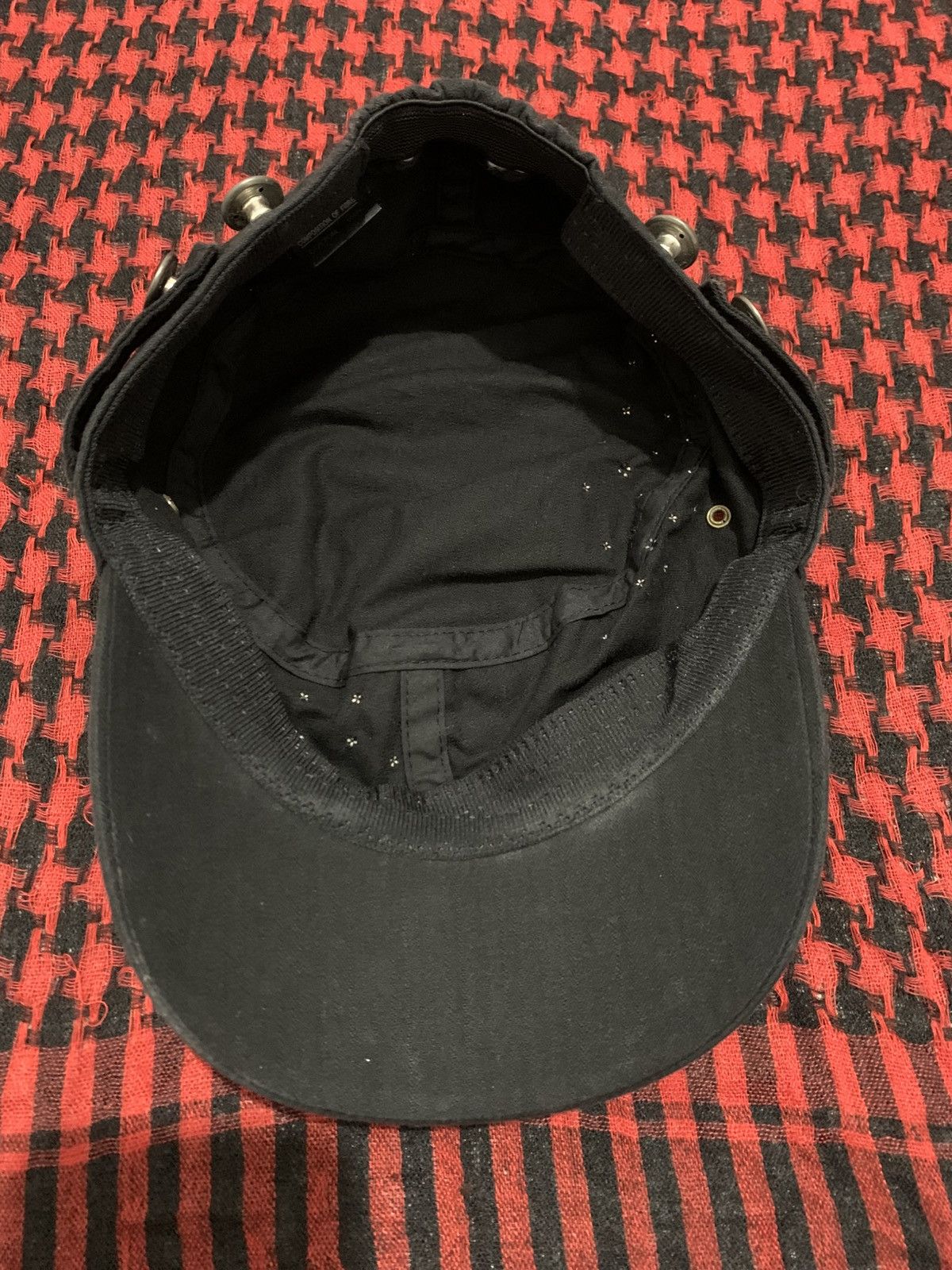 Japanese Brand Undefined Japanese Faded Studded Commando Hat Rock Stylish Size ONE SIZE - 6 Thumbnail