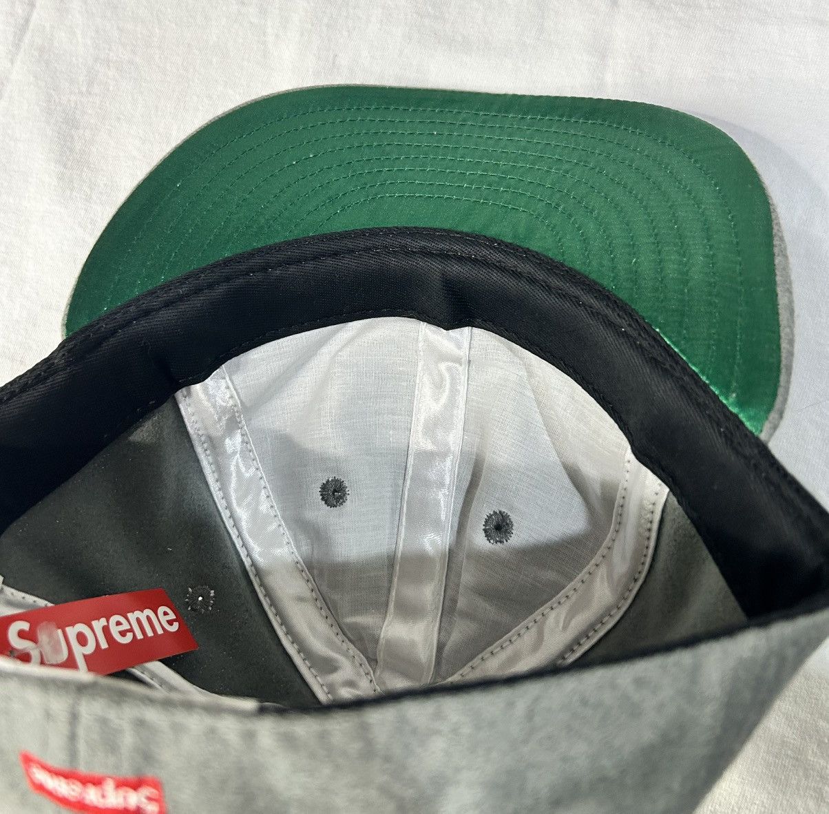 Supreme Supreme Boiled Wool “S” Logo Grey Cap / Hat Size 7 3/8 NEW Size ONE SIZE - 6 Thumbnail