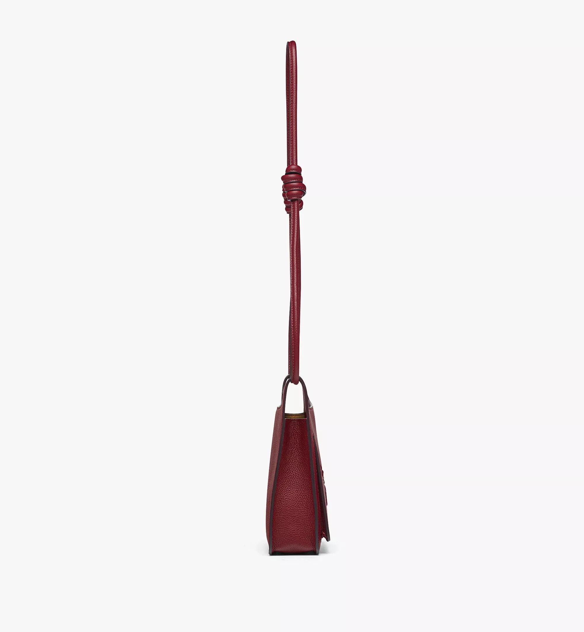 MCM o1mt1gz0325 Size: OS / Hobo Mini Bag in Burgundy Size ONE SIZE - 3 Thumbnail