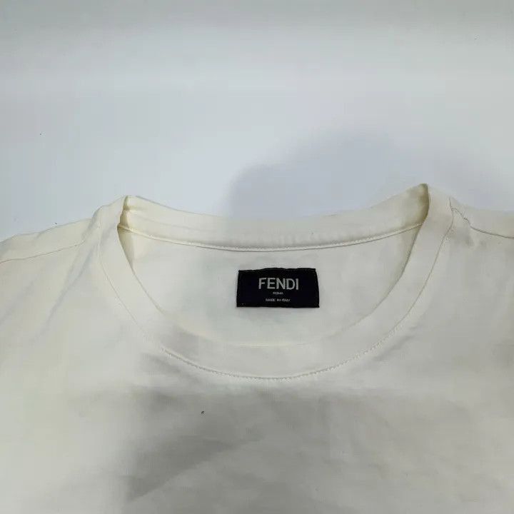 Fendi Fendi FW22 Embroidered Short Sleeve T-shirt -2507 Size US M / EU 48-50 / 2 - 1 Thumbnail