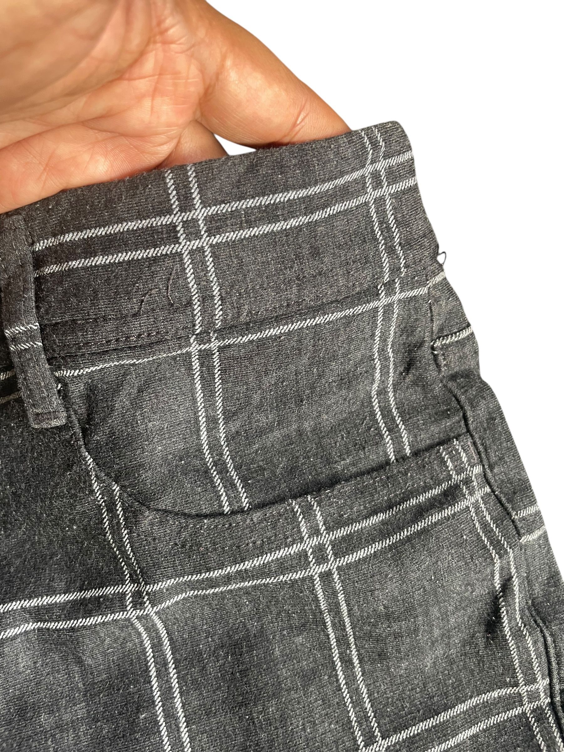 Japanese Brand Shine Peach Checkered 3Quater Pant Size 30" / US 8 / IT 44 - 4 Thumbnail