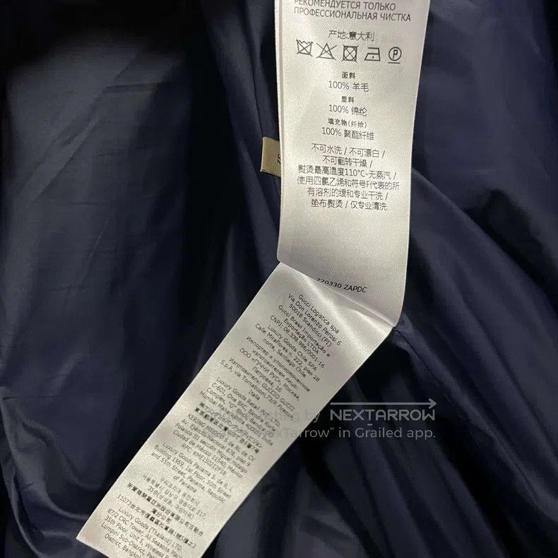 Gucci Gucci Woollen coat Size US L / EU 52-54 / 3 - 6 Thumbnail