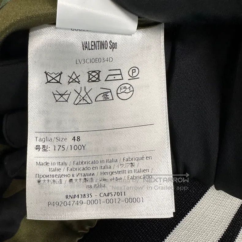 Valentino Valentino Butterfly embroidered Yokosuka baseball jacket Size US M / EU 48-50 / 2 - 3 Thumbnail