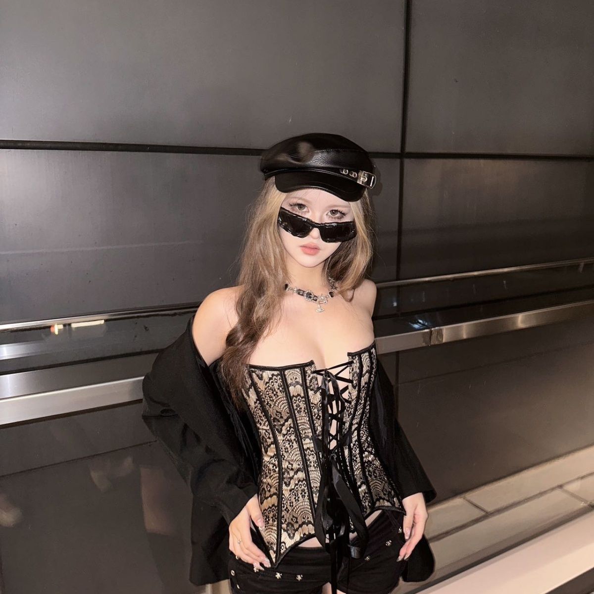 Electric Visual New Design Street ins style custom avant-garde sunglasses Size ONE SIZE - 5 Thumbnail