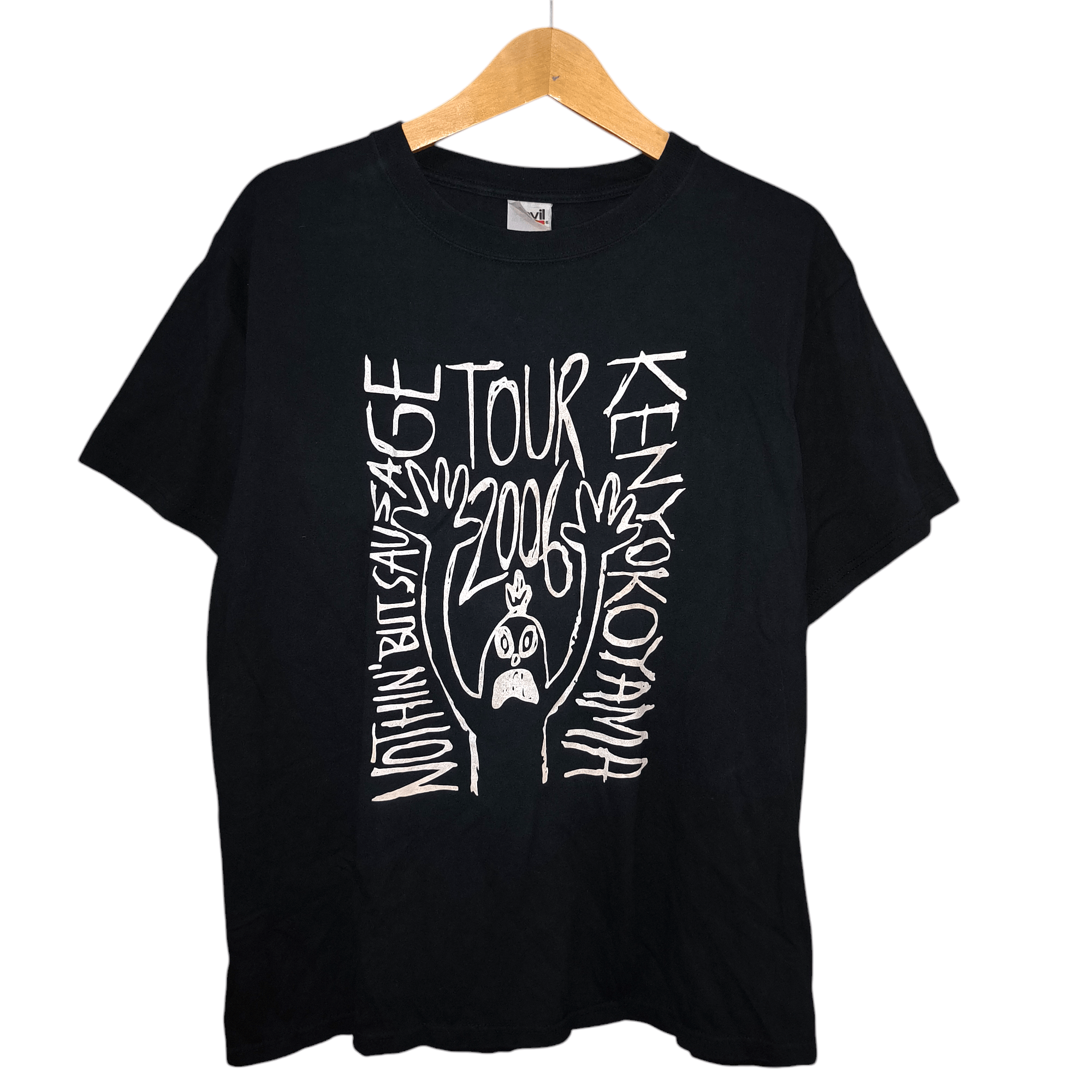 Band Tees × Vintage Ken Yokoyama Nothin' But Sausage Tour 2006 Pizza Of Death Size US M / EU 48-50 / 2 - 1 Thumbnail