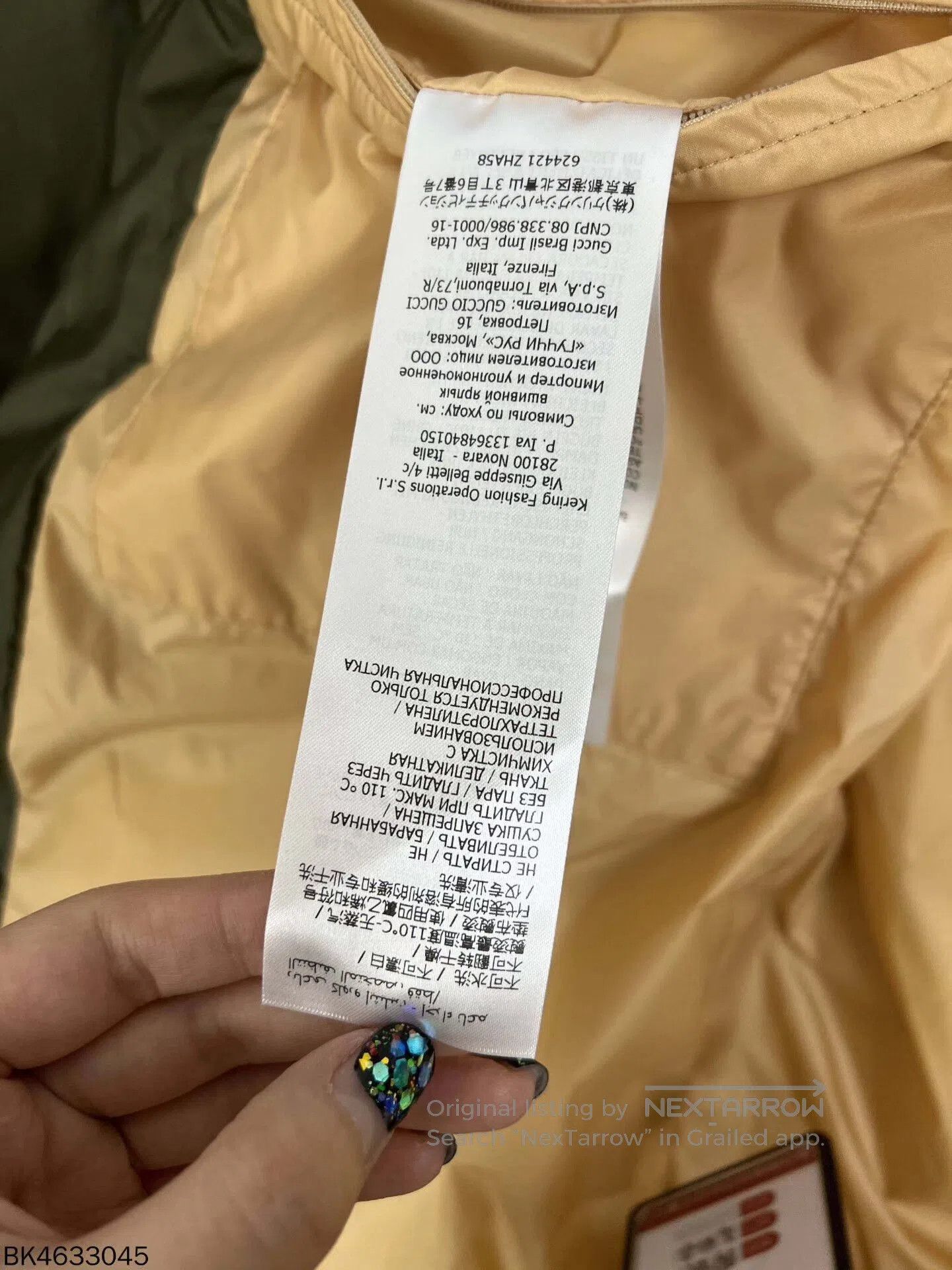 Gucci gucci color-block puffer jacket size 46. Size US S / EU 44-46 / 1 - 6 Thumbnail