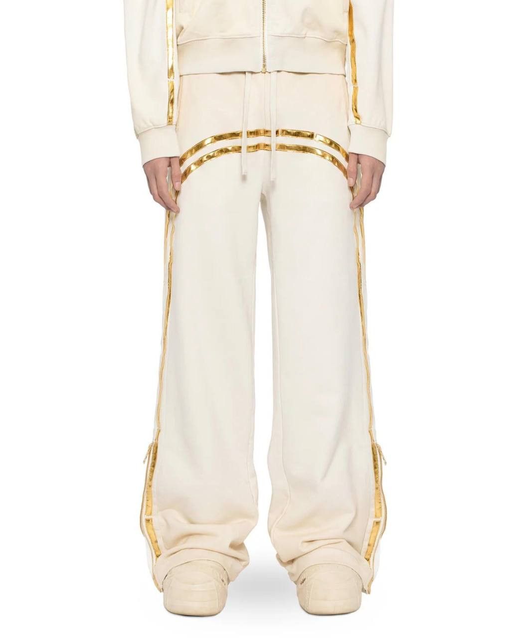 Racer Worldwide Racerworldwide 24fw Gold Track Sweatpants Size US 32 / EU 48 - 3 Thumbnail