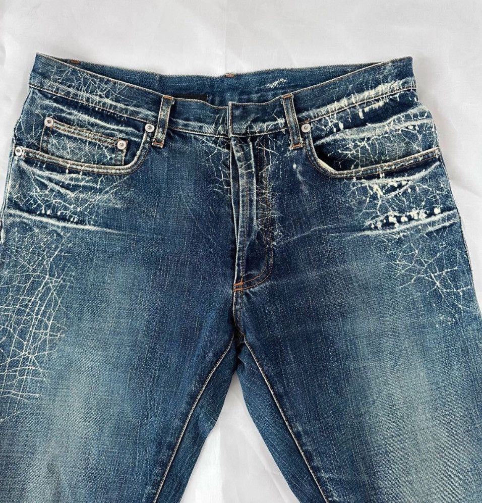 Dior TRADE Dior Homme SS07 Spider Web Jeans Size US 32 / EU 48 - 2 Thumbnail