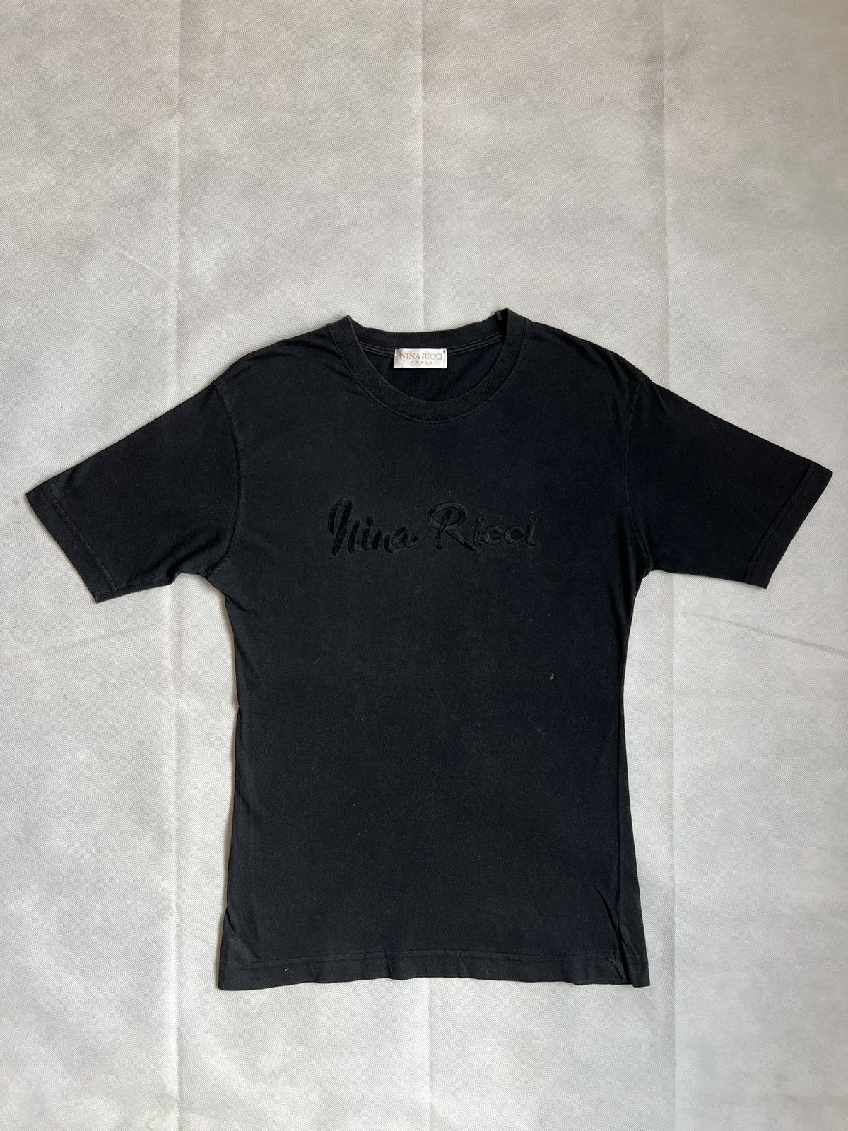 Nina Ricci Nina Ricci Black Tees Size M / US 6-8 / IT 42-44 - 1 Thumbnail