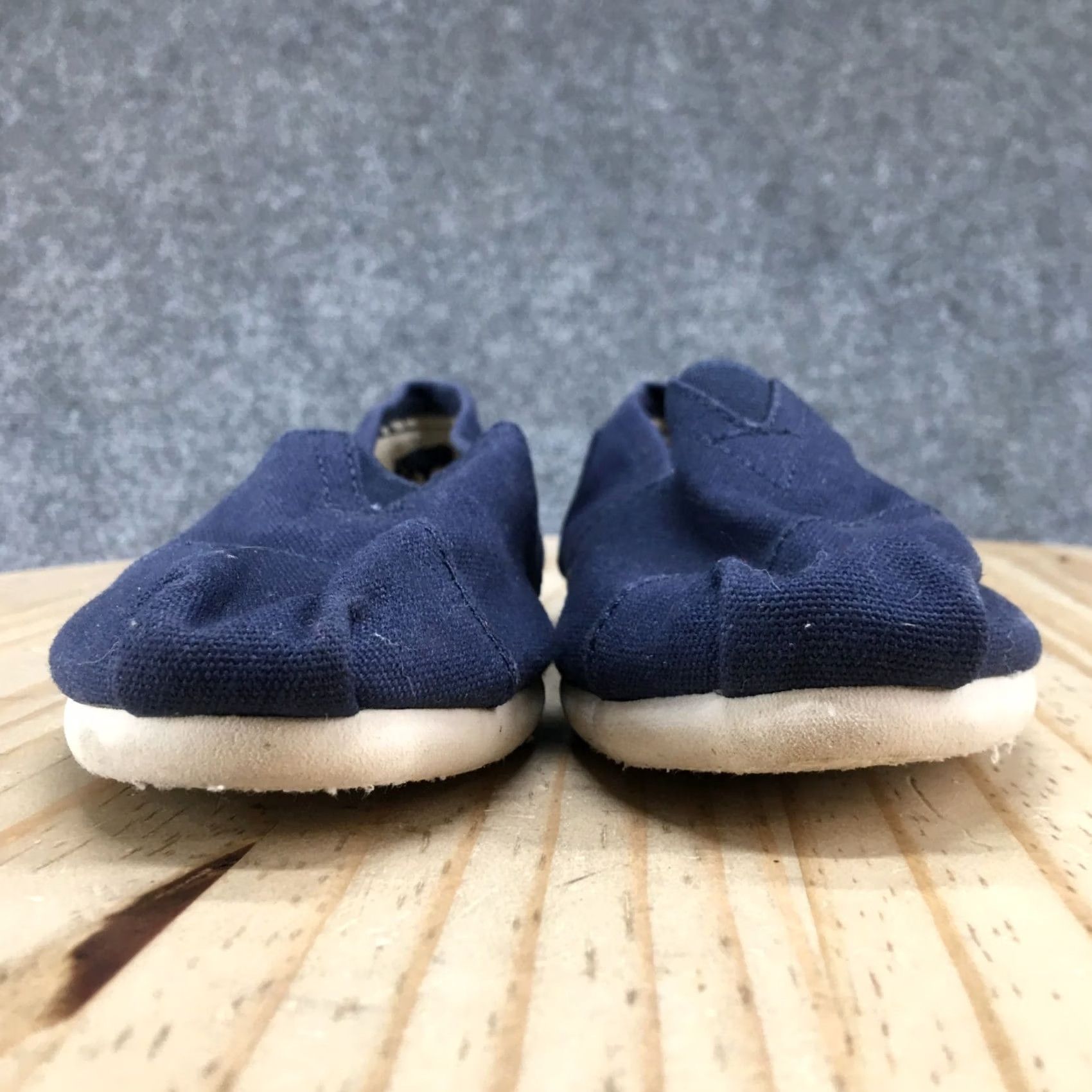 Toms TOMS Shoes Womens 6 Blue Classic Alpargatas Slip-On Flats Comfort Low Top Logo Size M / US 6-8 / IT 42-44 - 4 Thumbnail