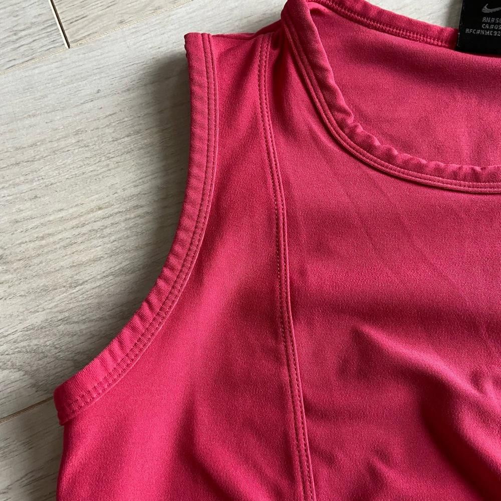 Nike Nike Women's Performance Sleeveless Top - Bright Pink Size S / US 4 / IT 40 - 2 Thumbnail