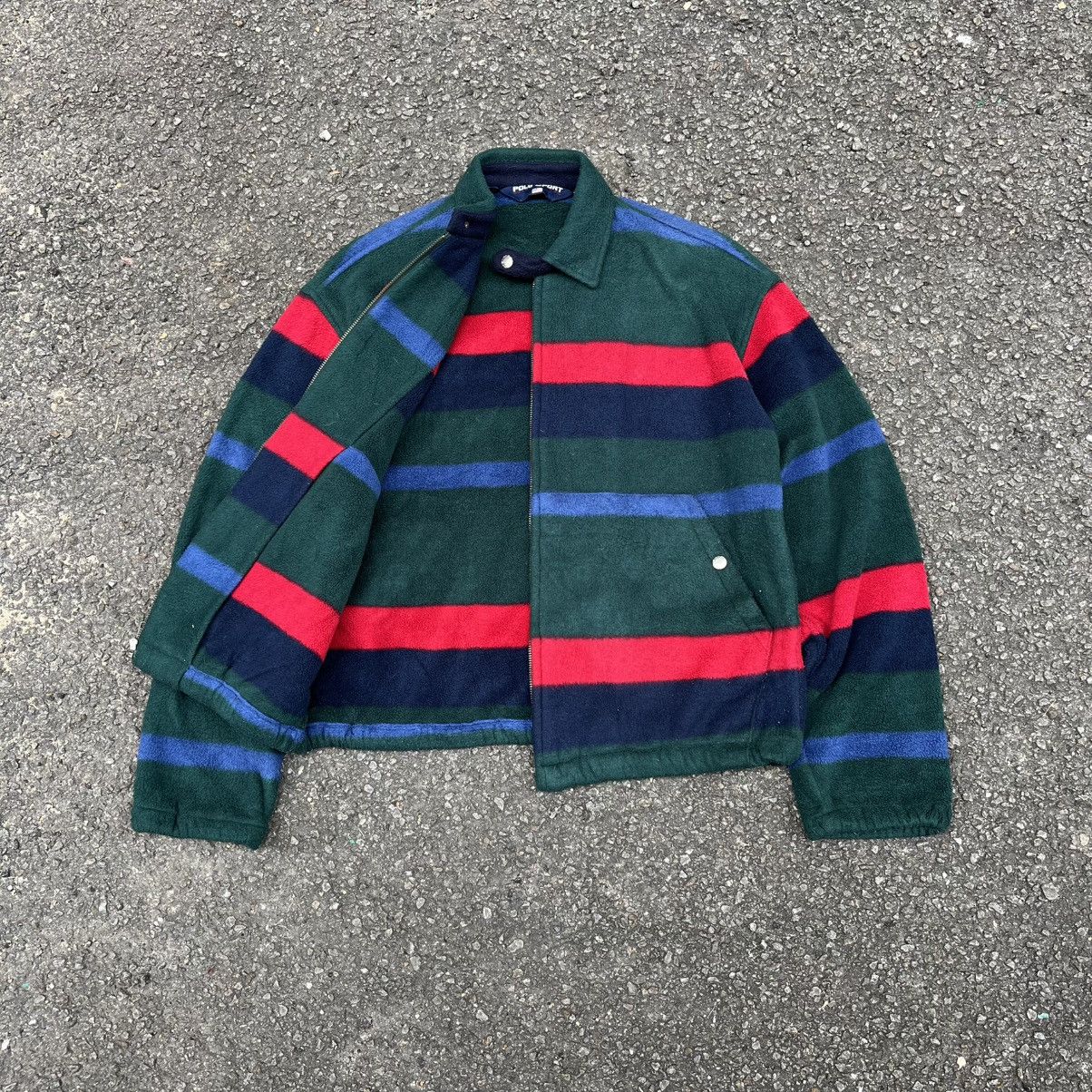 Polo Ralph Lauren Vintage 90s Polo Sport Small Pony Polartec Fleece Jacket USA Size US M / EU 48-50 / 2 - 2 Thumbnail