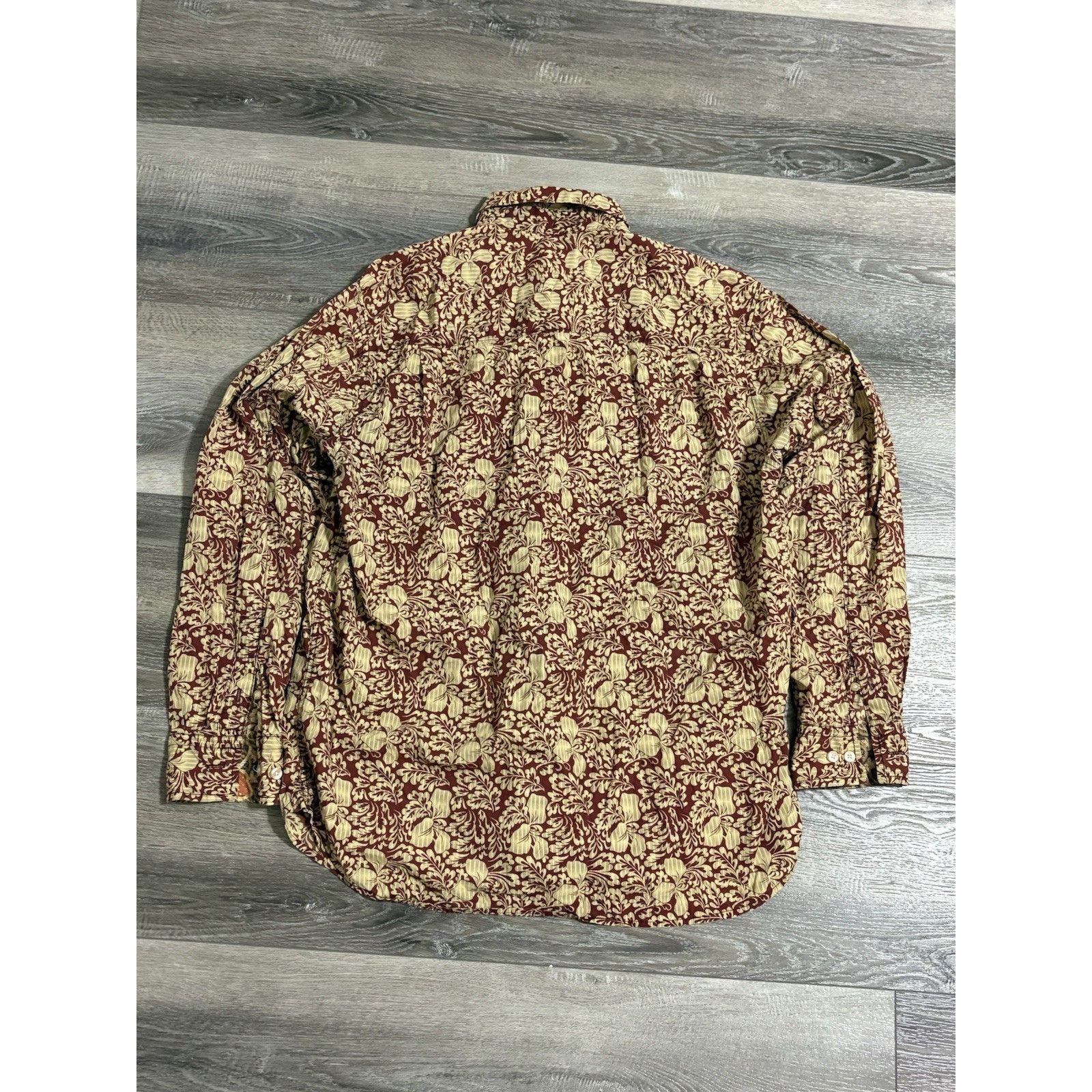 Tommy Bahama Tommy Bahama Red Floral Long Sleeve Button Up - Men’s Large Size US L / EU 52-54 / 3 - 5 Thumbnail
