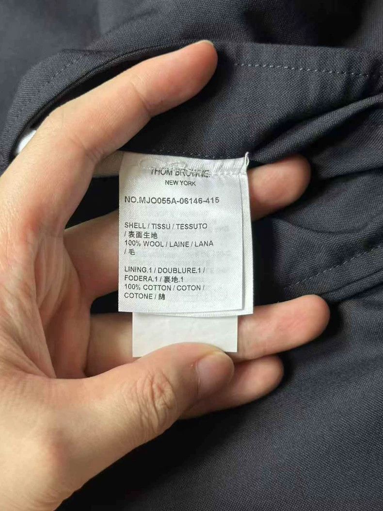 Thom Browne Thom Browne A wool cardigan jacket Size US S / EU 44-46 / 1 - 4 Thumbnail