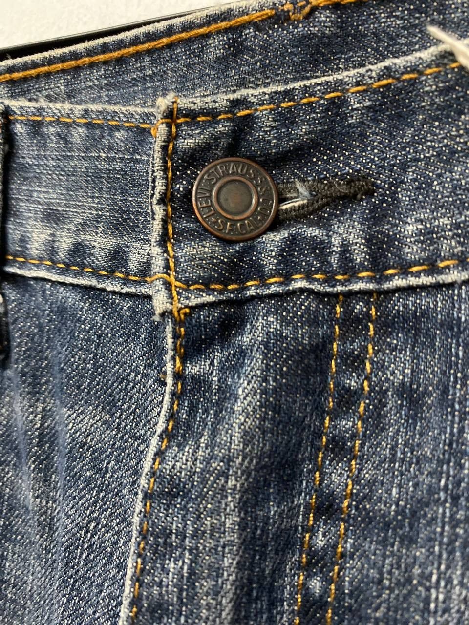 Levi's levis 559 loose fit denim nice design Size US 35 - 3 Thumbnail