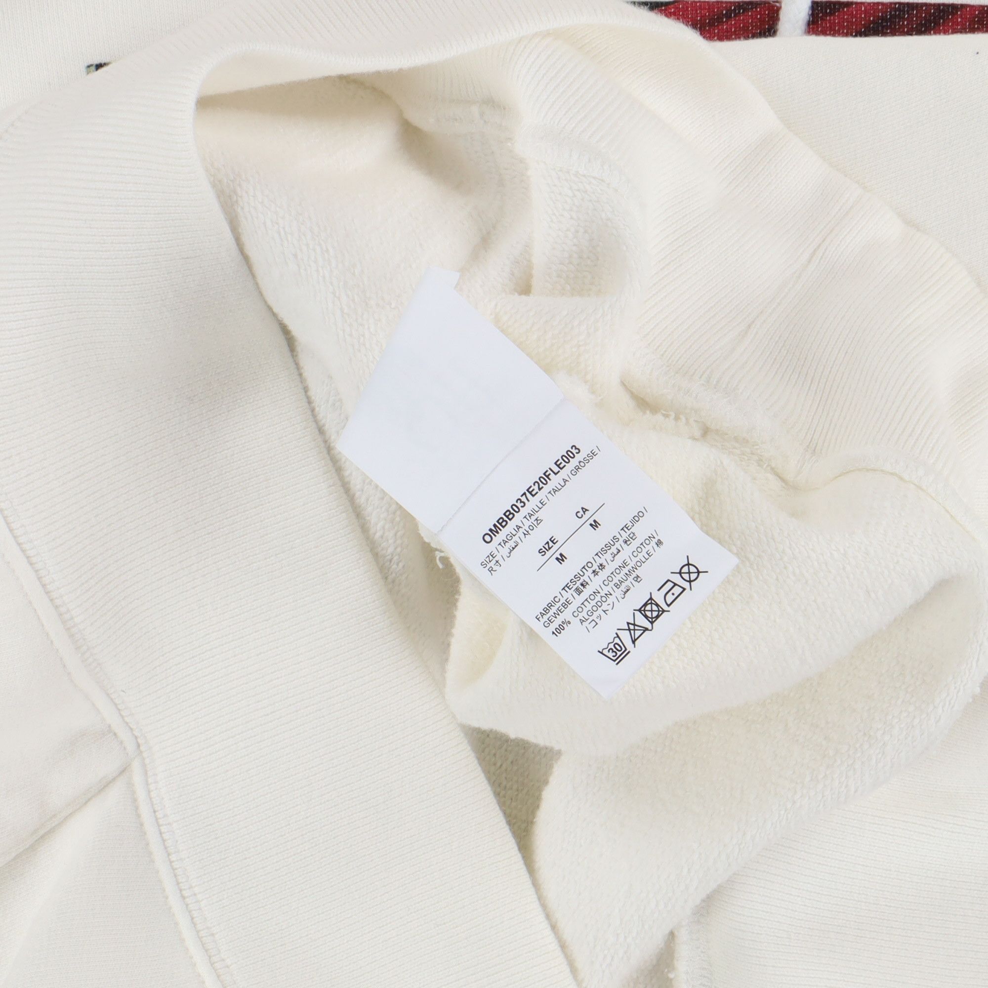 Off-White White Caravaggio Arrows Oversized Hoodie Size M / US 6-8 / IT 42-44 - 7 Thumbnail