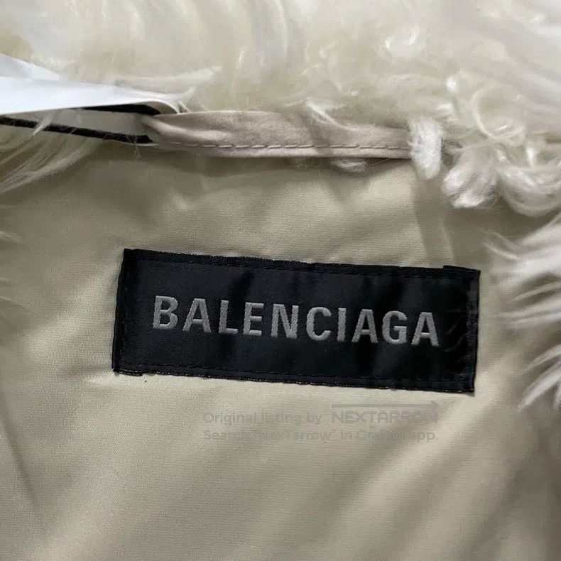 Balenciaga Balenciaga Beige Down Filled Cotton Jacket Size US M / EU 48-50 / 2 - 3 Thumbnail