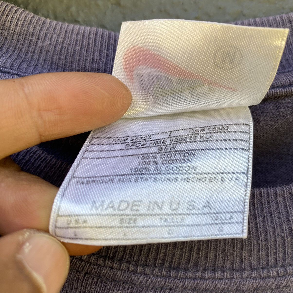 Nike Thrashed Faded Vintage Y2K Nike Swoosh ERD GRUNGE BOXY TEE Size US L / EU 52-54 / 3 - 4 Thumbnail