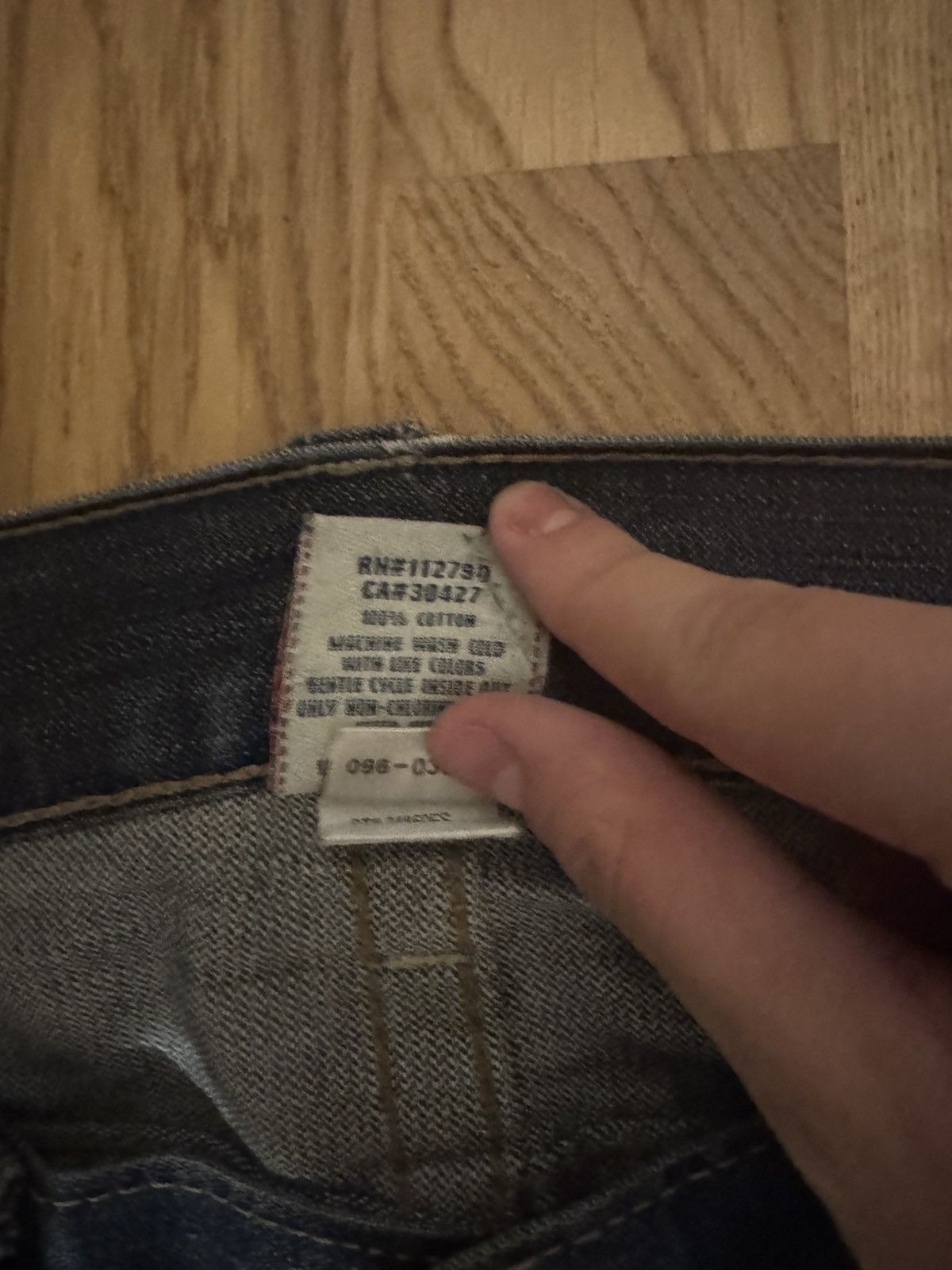 True Religion True religion leather flap distressed jeans Size US 34 / EU 50 - 6 Thumbnail