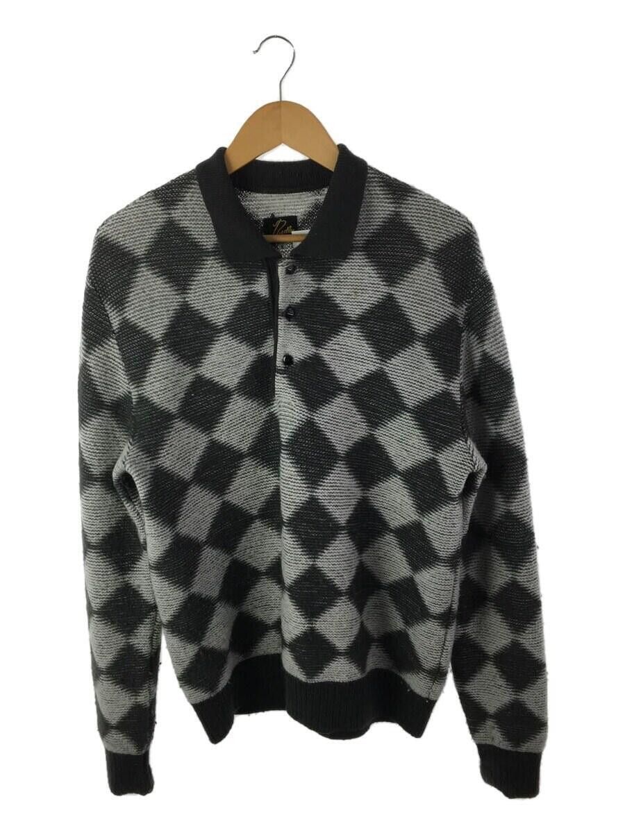 Needles Jester Check Pattern Wool Knit Sweater Size US S / EU 44-46 / 1 - 1 Thumbnail