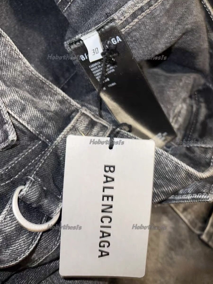 Balenciaga [In Stock] Balenciaga Runway Studded Yagami Jeans Size US 30 / EU 46 - 5 Thumbnail