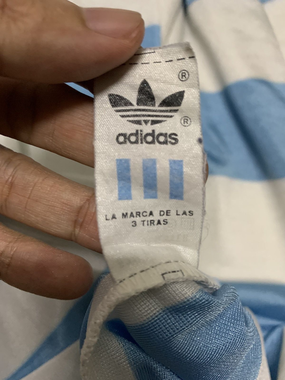 Adidas Vintage Adidas Argentina 1994 World Cup Jersey Size US XL / EU 56 / 4 - 5 Thumbnail