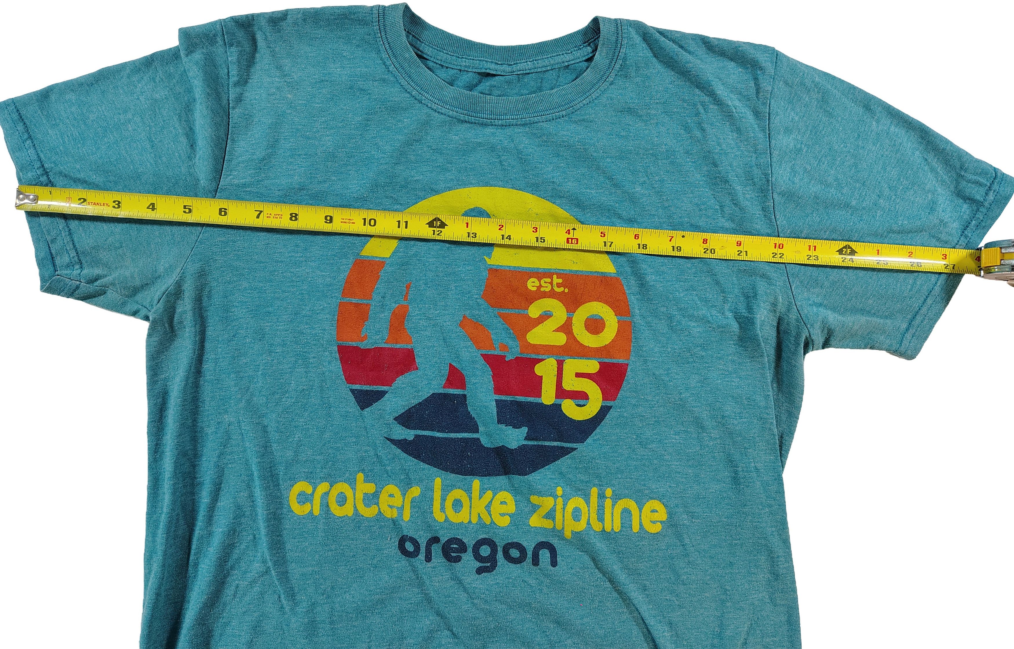Other Men's XL Bigfoot Crater Lake Zipline Oregon Graphic T-Shirt Size US XL / EU 56 / 4 - 6 Thumbnail