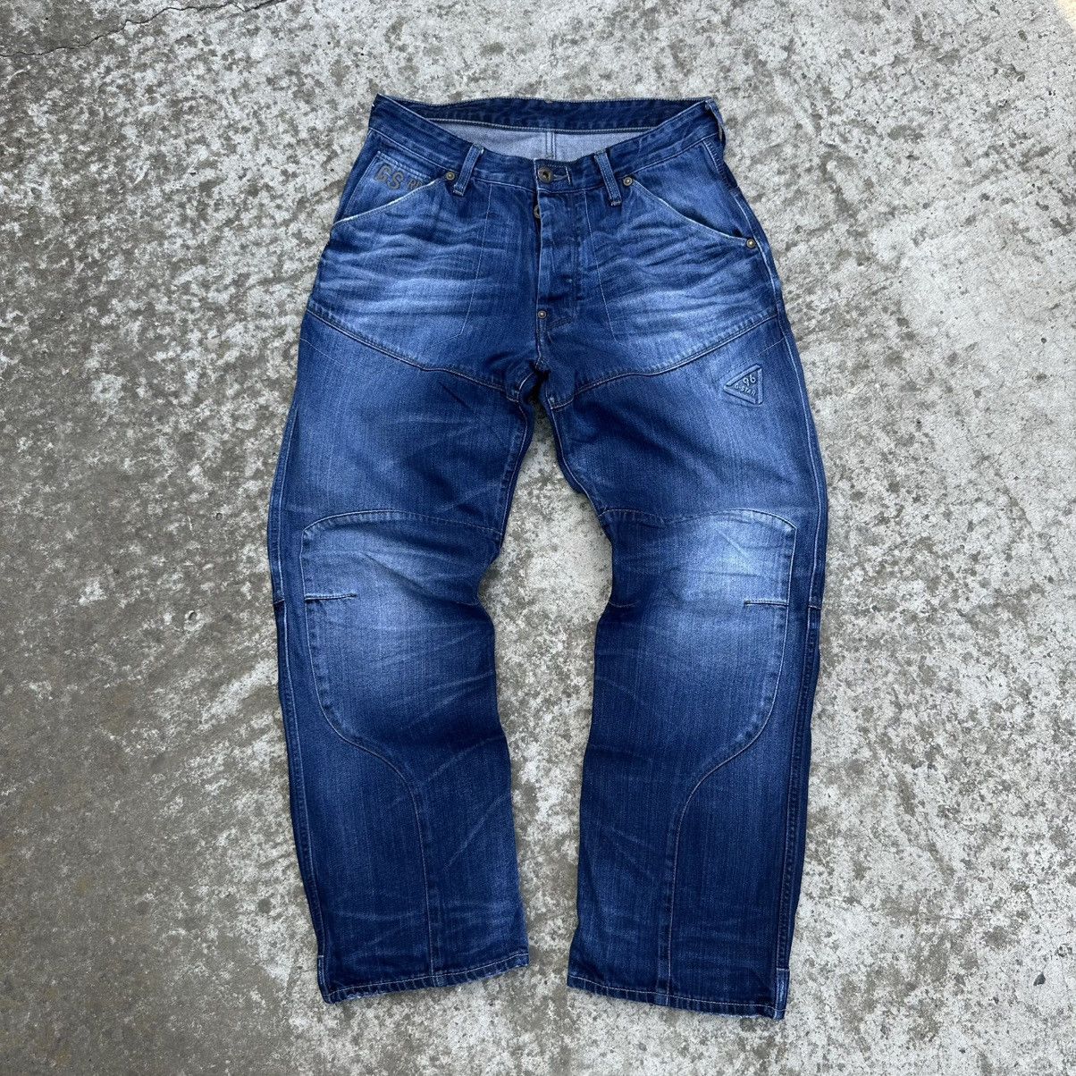 G-Star Vintage Japanese Style G-Star Raw W34xL32 Western Y2K 00s Size US 34 / EU 50 - 3 Thumbnail