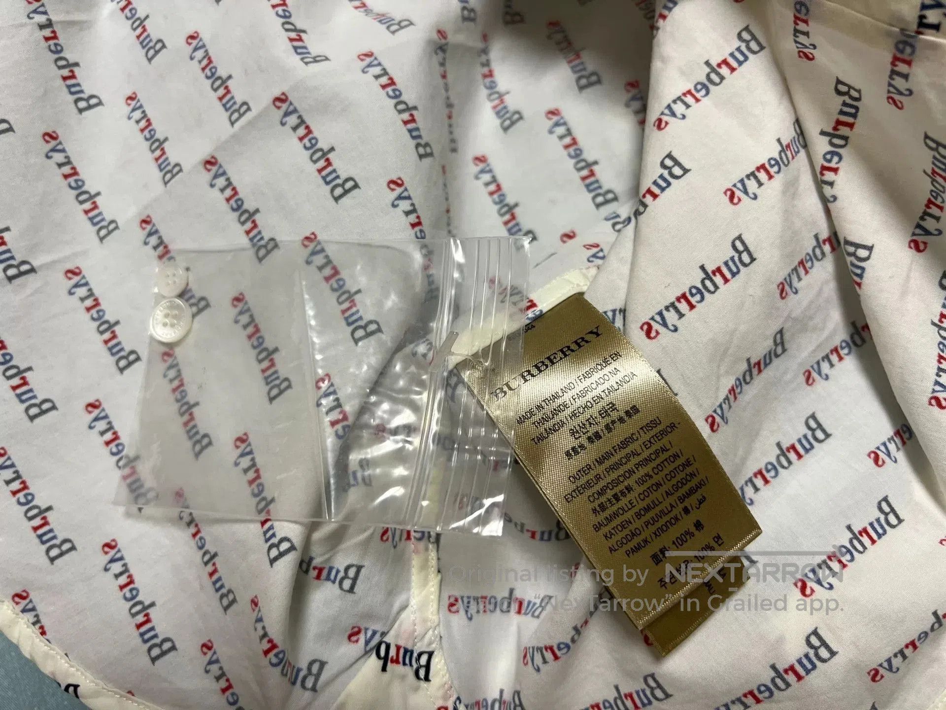 Burberry Burberry Men's Long Sleeve Shirt. Size US L / EU 52-54 / 3 - 5 Thumbnail