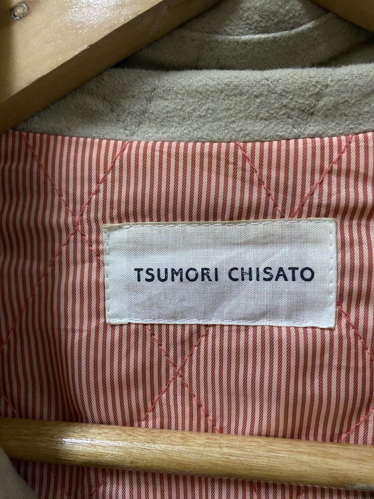 Issey Miyake ISSEY MIYAKE Tsumori Chisato Quilted Lined Pea Coat Size US M / EU 48-50 / 2 - 11 Thumbnail
