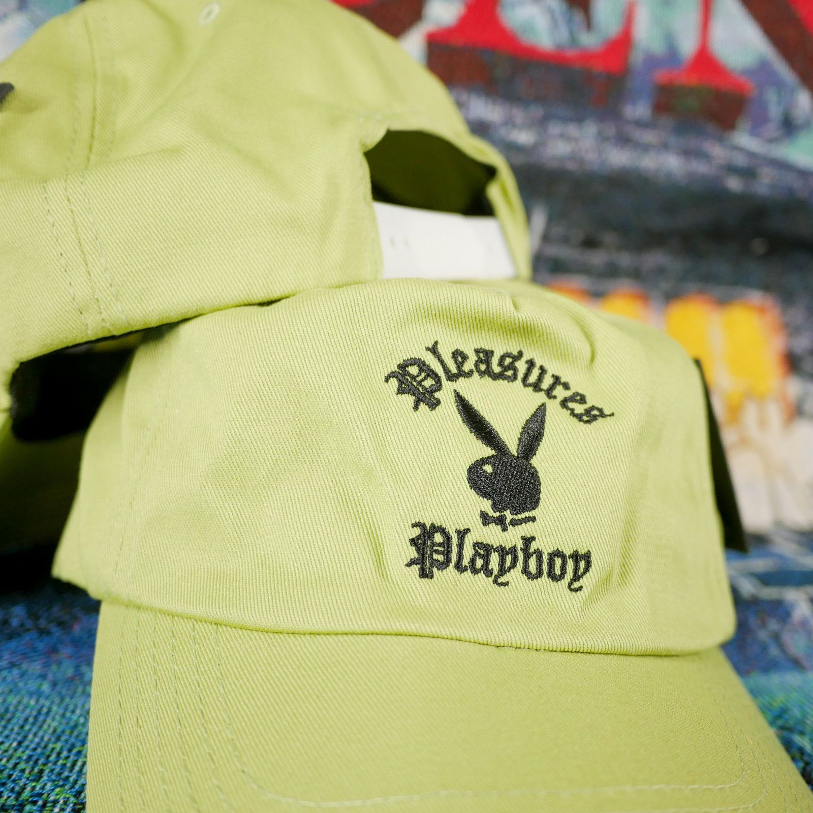 Playboy × Pleasures Pleasures x Playboy Invite Strapback Hat Cap Size ONE SIZE - 2 Thumbnail
