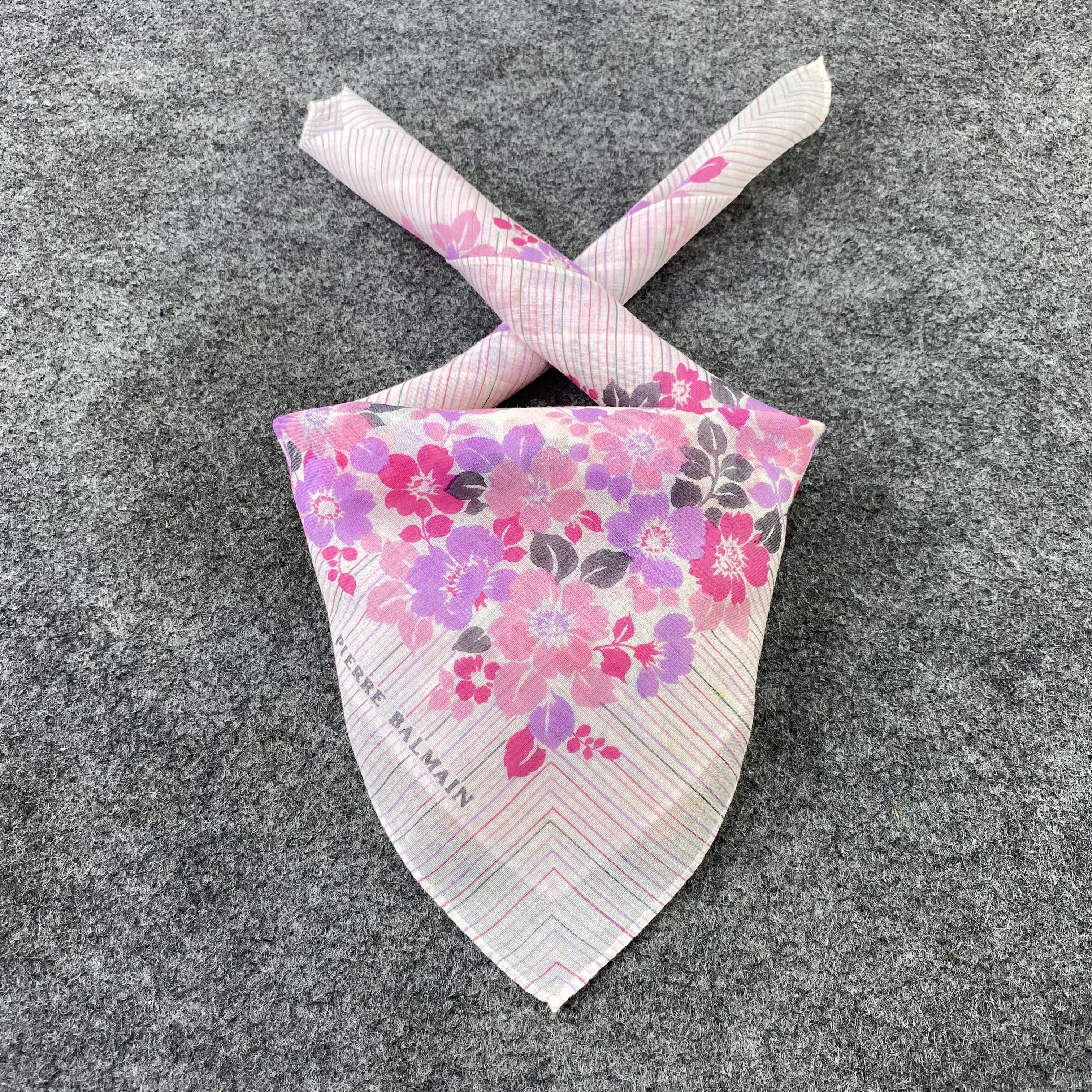 Pierre Balmain Pierre Balmain Handkerchief / Bandana / Neckerchief-B617 Size ONE SIZE - 2 Thumbnail