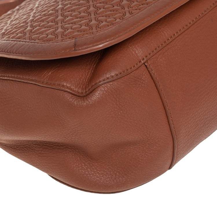 Tory Burch Value $650 Tory Burch Bryant Tan Leather Flap Shoulder Bag Size ONE SIZE - 7 Thumbnail